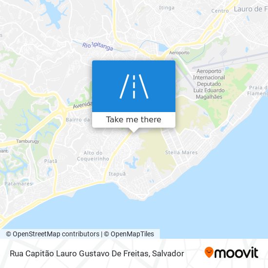 Rua Capitão Lauro Gustavo De Freitas map