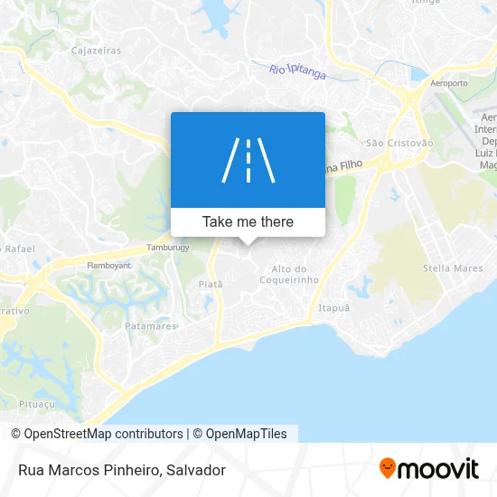 Rua Marcos Pinheiro map
