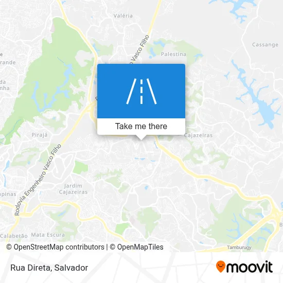 Rua Direta map
