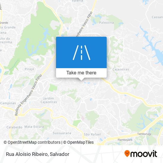 Rua Aloísio Ribeiro map