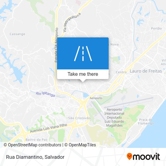 Rua Diamantino map