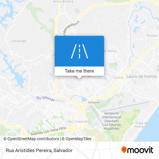 Rua Aristides Pereira map