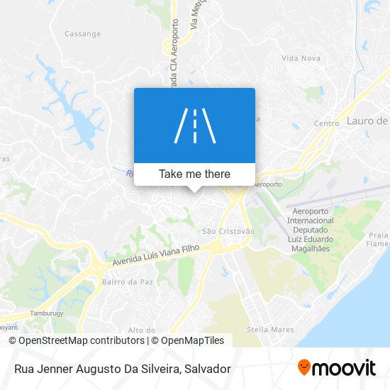 Mapa Rua Jenner Augusto Da Silveira