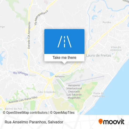 Rua Anselmo Paranhos map