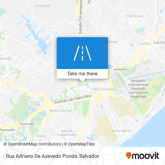 Rua Adriano De Azevedo Pondé map