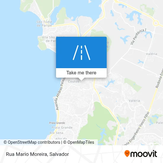 Rua Mario Moreira map