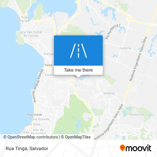Rua Tinga map