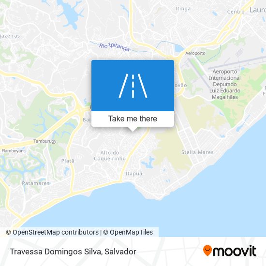 Travessa Domingos Silva map