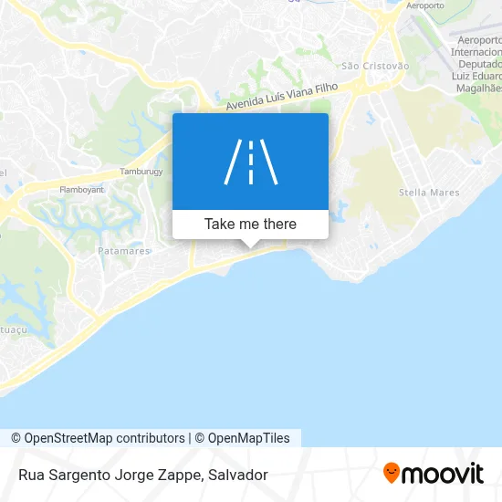 Rua Sargento Jorge Zappe map