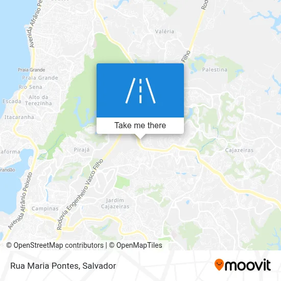 Rua Maria Pontes map