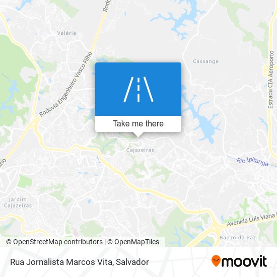 Rua Jornalista Marcos Vita map