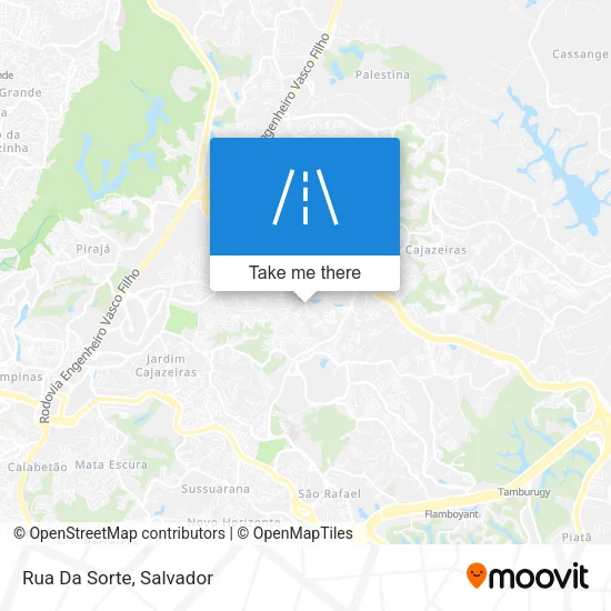 Rua Da Sorte map