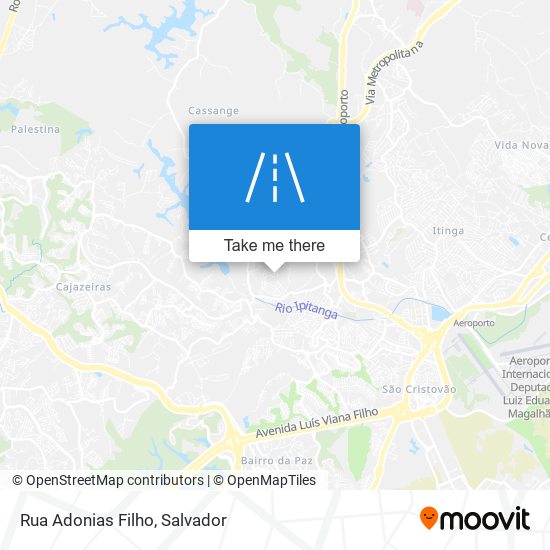 Rua Adonias Filho map