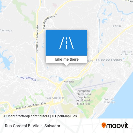Rua Cardeal B. Vilela map