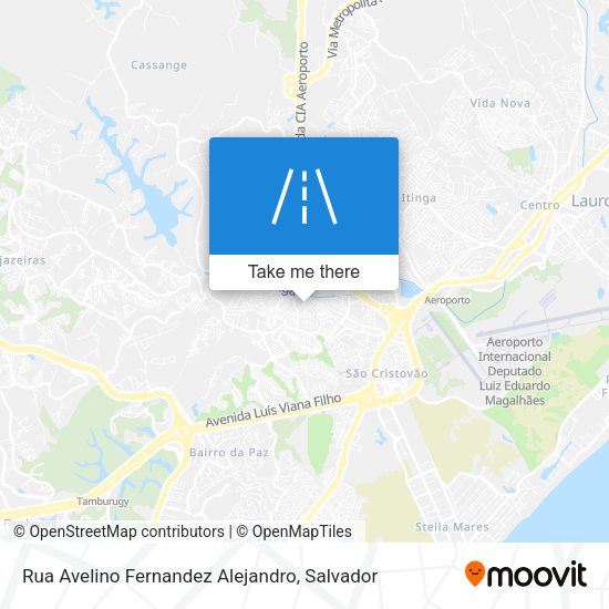 Rua Avelino Fernandez Alejandro map