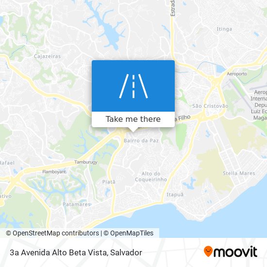 3a Avenida Alto Beta Vista map