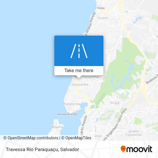 Travessa Rio Paraquaçu map