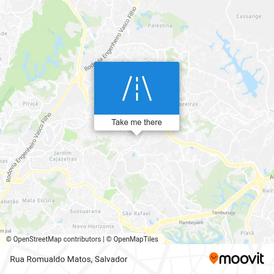 Rua Romualdo Matos map