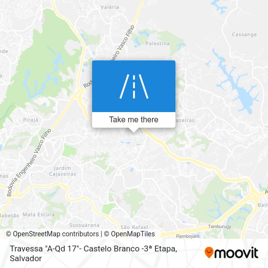 Travessa "A-Qd 17"- Castelo Branco -3ª Etapa map