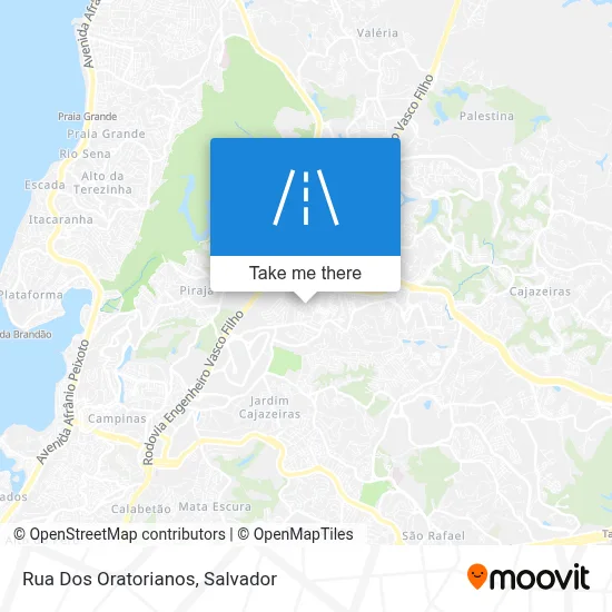 Rua Dos Oratorianos map