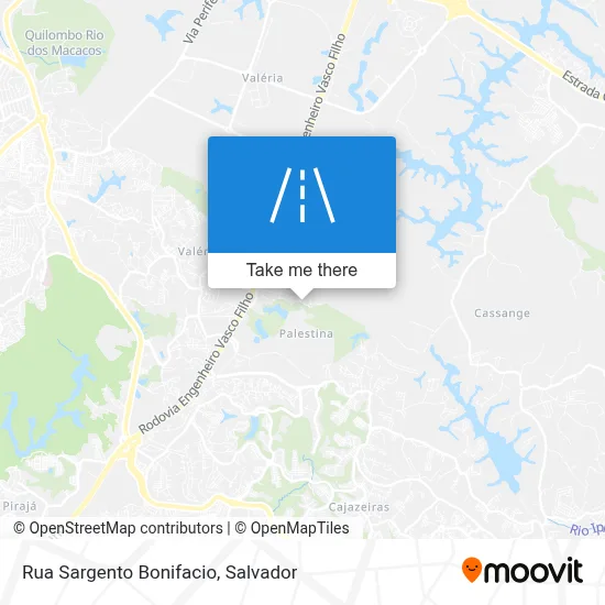 Rua Sargento Bonifacio map