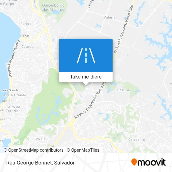 Rua George Bonnet map