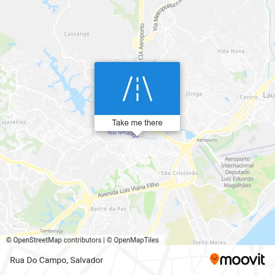 Rua Do Campo map