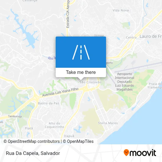 Rua Da Capela map