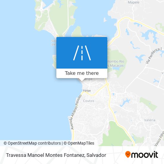 Travessa Manoel Montes Fontanez map