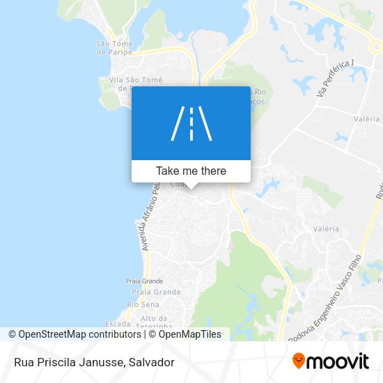 Rua Priscila Janusse map