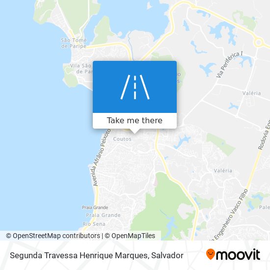 Segunda Travessa Henrique Marques map