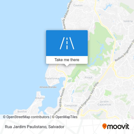Rua Jardim Paulistano map