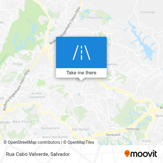 Rua Cabo Valverde map