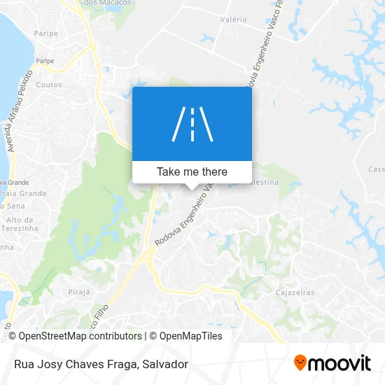 Rua Josy Chaves Fraga map
