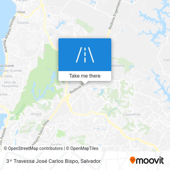 3ᵃ Travessa José Carlos Bispo map