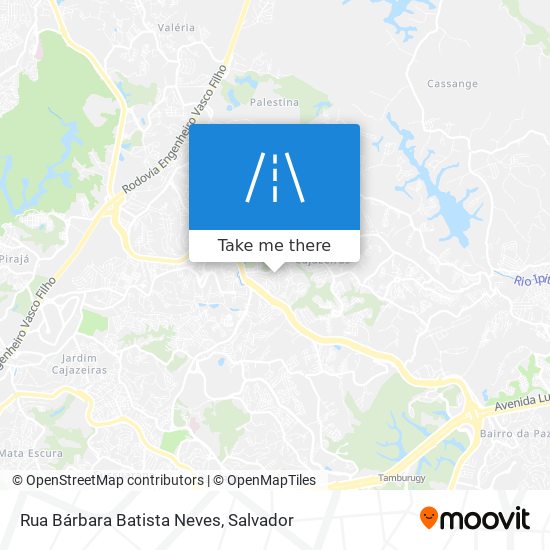 Rua Bárbara Batista Neves map