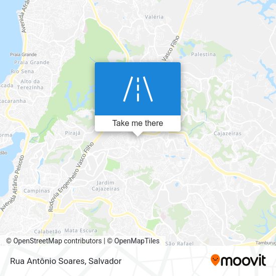 Rua Antônio Soares map