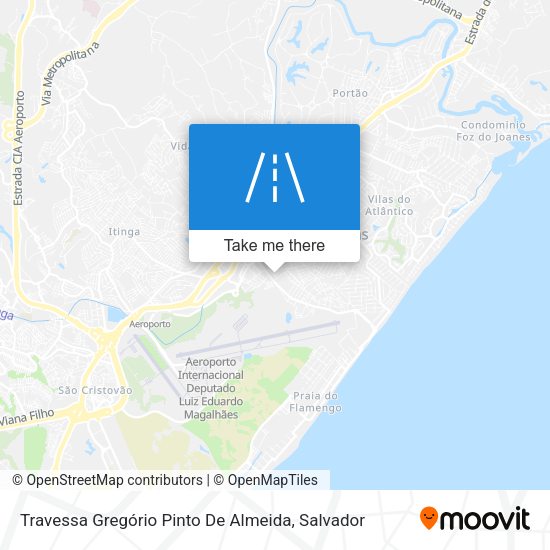 Travessa Gregório Pinto De Almeida map
