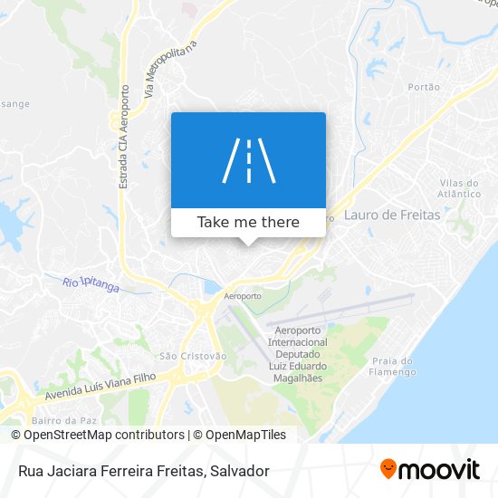 Rua Jaciara Ferreira Freitas map