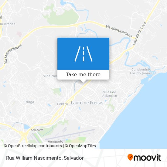 Rua William Nascimento map