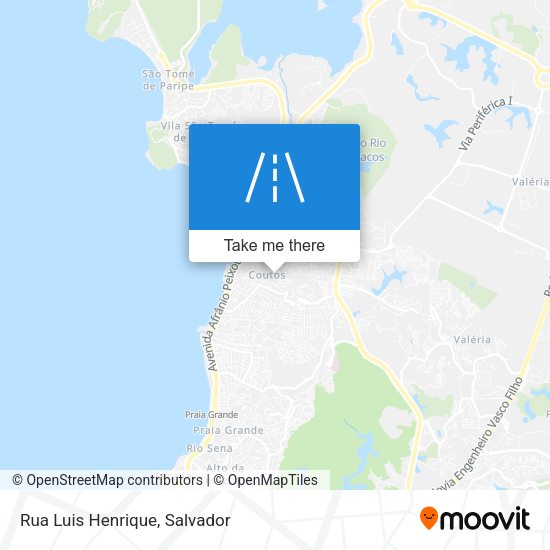 Rua Luis Henrique map