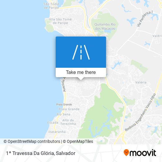 1ª Travessa Da Glória map