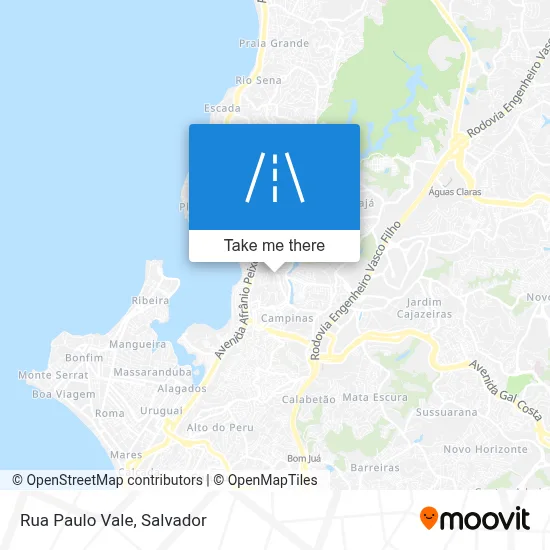 Rua Paulo Vale map
