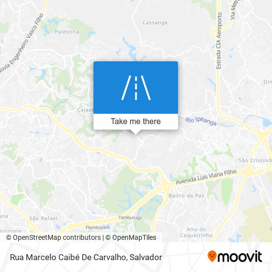 Mapa Rua Marcelo Caibé De Carvalho