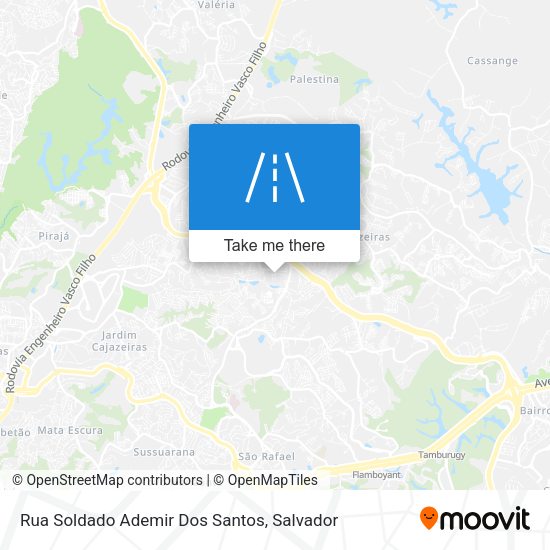 Rua Soldado Ademir Dos Santos map