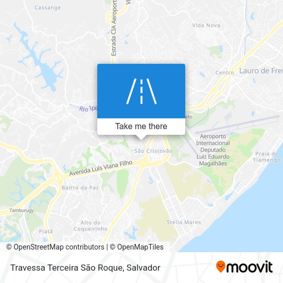 Travessa Terceira São Roque map