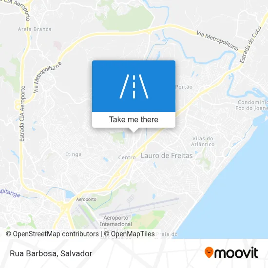 Rua Barbosa map