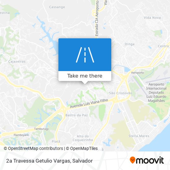 2a Travessa Getulio Vargas map