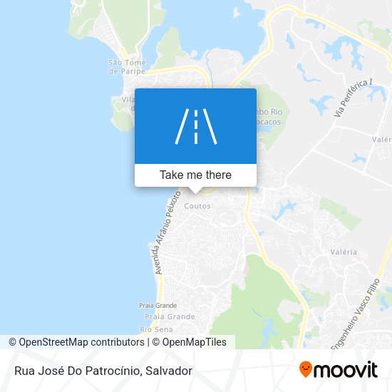 Rua José Do Patrocínio map