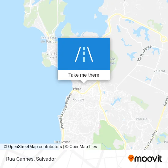 Rua Cannes map